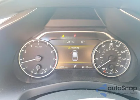 2017 Nissan Murano S z USA, uszkodzony, nr VIN 5N1AZ2MH2HN170585